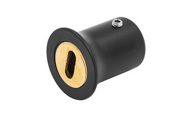  Соединитель стена-труба 19 мм, цинк, черный t907 BZn  купить в Красноярске