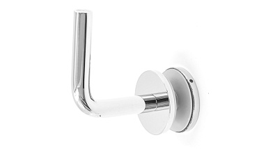 Держатель поручня на стекло 10-17 мм, полированный (AISI 304) k008 купить в Красноярске