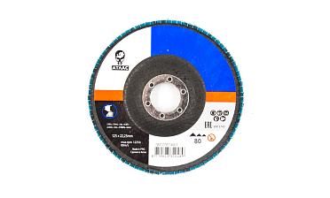 Шлиф. диск "лепесток" 125х22 Р-80 Atlas Ф-0242 купить в Красноярске