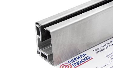 Комплект зажимного профиля для стекла 8-12 мм, шлифованный, L=3000 мм т40-2 SSS  купить в Красноярске
