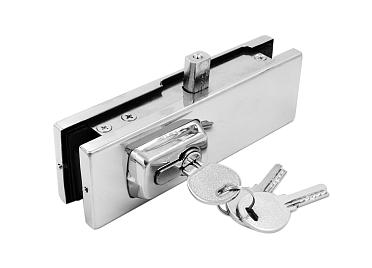 Замки для стеклянных дверей купить в Красноярске