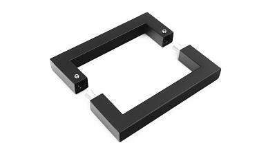 Ручка-скоба 171х20х20 мм, нержавеющая сталь AISI 304, черная t667 Bl купить в Красноярске