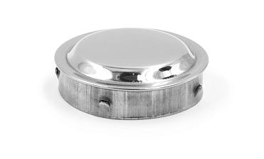 Заглушка фигурная забивная на трубу Ø50.8 мм (AISI 304) k037 купить в Красноярске