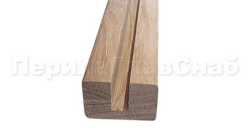 Поручень Дуб профильный  в Красноярске. Комплектующие для лестничных ограждений и перил ПерилаГлавСнаб