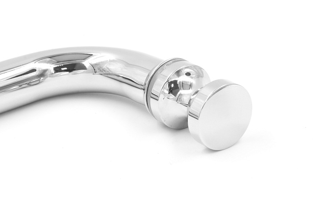 Дверная ручка с кнобом для стекла 8-10 мм, 19х201 мм, отверстие 12 мм, полированная t623-200 PSS 2 Дверная ручка с кнобом для стекла 8-10 мм, 19х201 мм, отверстие 12 мм, полированная t623-200 PSS 2