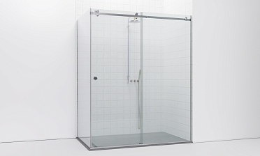 Комплект фурнитуры для раздвижной душевой перегородки, угловой, на профиле t552-1 купить в Красноярске