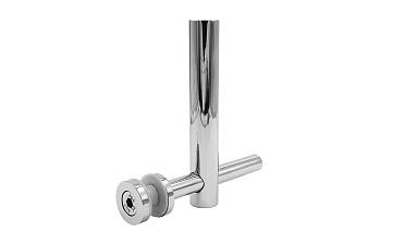 Спайдерный стеклодержатель для стекла 10 мм (5+5 мм), регулируемый, полированный (AISI 304) k213 купить в Красноярске