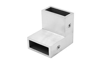 Соединитель труба-труба 90°, для трека 30х10 мм, 90°, AISI 304, шлифованный t460 SSS купить в Красноярске