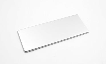 Торцевая заглушка 49х118 мм на зажимной алюминиевый профиль k601-12  купить в Красноярске