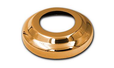 Низ стойки Ø38.1 мм, S=0.8 мм, внешний Ø78х12 мм, золото Фk007-88 купить в Красноярске