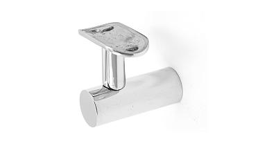 Держатель поручня к стойке Ø38.1 мм, с ложементом для трубы Ø50.8 мм полированный, литой (AISI 304) k243 купить в Красноярске