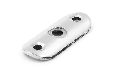 Лодочка (ложемент) под поручень Ø38,1 мм, литой, полированный, нержавеющая AISI 304 k046-38 купить в Красноярске