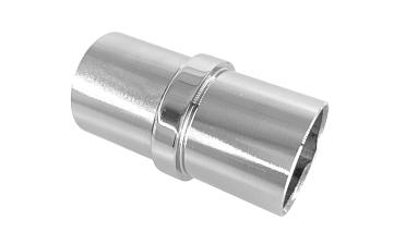 Соединитель трубы Ø25.1х1.45мм, полированный, AISI 304, с насечками k086-25 купить в Красноярске
