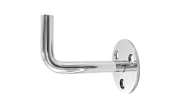 Пристенок без ложемента, вынос 70х45, Ø48х3мм, сварной, полированный, (AISI 304) k009-999 купить в Красноярске