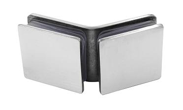 Коннектор для душевой кабины стекло-стекло 135° 45х45 мм латунь-хром t726 PC купить в Красноярске