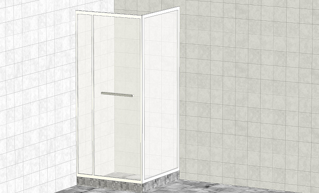 Комплект душевой с внутренней подвижной дверью, толщина стекла 8мм, 900х900х2000, aisi 304, полированная t470 PSS Комплект душевой с внутренней подвижной дверью, толщина стекла 8мм, 900х900х2000, aisi 304, полированная t470 PSS