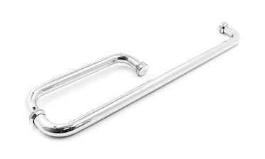 Дверная ручка-скоба 19х450х200 мм, полированная, AISI 304 t626-19 PSS купить в Красноярске