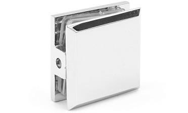 Коннектор для душевой стена-стекло 45х45, латунь-хром t730-2 PC купить в Красноярске