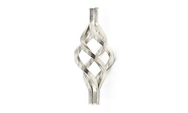 Декоративная вставка (корзинка) для стойки Ø25 мм, k388 купить в Красноярске