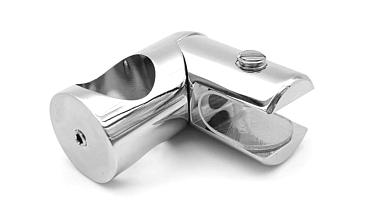 Держатель стекла сквозной боковой, для трубы 19 мм, полированный, t912 PSS купить в Красноярске