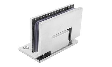 Петля для душевой кабины стена-стекло 90° 90х55 мм полированная t305-2 PSS купить в Красноярске