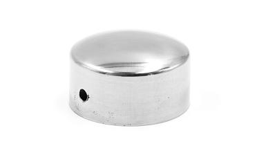 Заглушка под пластиковый (деревянный) поручень Ø49х0.4 мм полированная (AISI 304) k083 купить в Красноярске