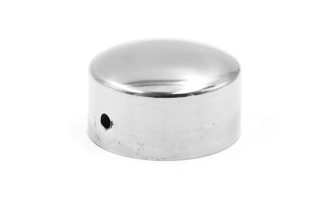 Заглушка под пластиковый (деревянный) поручень Ø49х0.4 мм полированная (AISI 304) k083