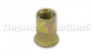 Заклепка латунь с внутр. резьбой М8, бурт №1 k478 купить в Красноярске