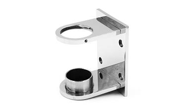 Боковой крепеж С-пластина стакан для Ø38.1 мм, (AISI 201) k339-3 купить в Красноярске