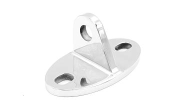 Крепление ванты(тяги) козырька к стене (AISI316), литое, полированное k658-16 купить в Красноярске