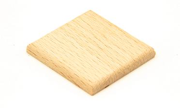 Торцевая заглушка для поручня 40х40, бук Ф-0844-2 купить в Красноярске