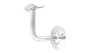 Пристенок с ложементом под Ø38.1 мм, сварной, полированный, (AISI 201) k010-6 купить в Красноярске