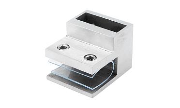 Коннектор торцевой труба-стекло, для трубы 30х10, шлиф t467 SSS купить в Красноярске