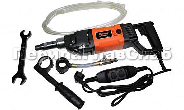 Бурилка по бетону с фитингом для подачи воды, без станины, 1900 Вт k949 купить в Красноярске