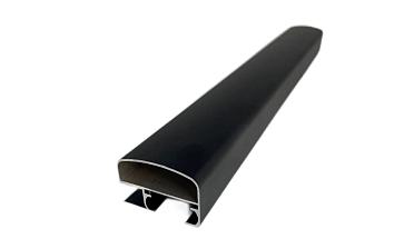 Трек для раздвижной системы на G-профиле, длина 2000мм, черный t408 BL купить в Красноярске