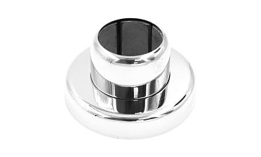 Цанга Ø38.1 мм, низ 8х82 под анкер 8 мм, (AISI 316), (для установки на деревянную ступень, бетон, крепление на 3 анкера М8) k026-3 купить в Красноярске