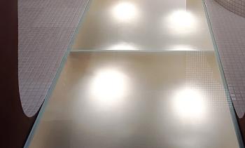 Подсветка полов в ванной комнате в Красноярске. Готовые проекты ПерилаГлавСнаб