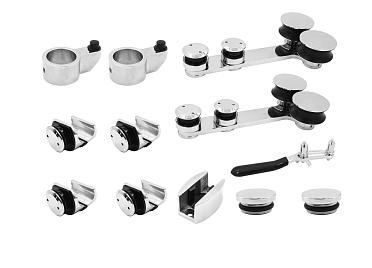 Раздвижные системы для стеклянных дверей купить в Красноярске