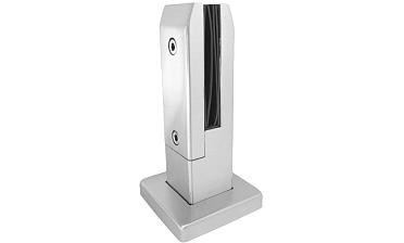 Стеклодержатель литой напольный, плоский 50х50х190 мм, шлифованный (AISI 304) Фk275-2 купить в Красноярске