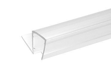 Уплотнитель для стекла в душевую кабину 8 мм, стекло-стекло 2200 мм t202 купить в Красноярске