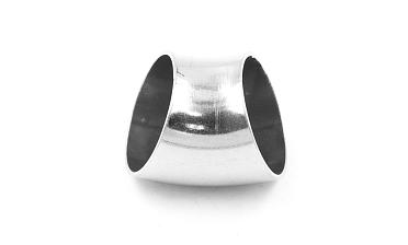 Отвод поручня под сварку Ø38.1х100/2х1.35 мм, 45°, полированный 400 Grit, (AISI 304) k095-45 купить в Красноярске