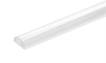 Порог для душевых пластиковый 2200 мм, прозрачный t218-2 купить в Красноярске