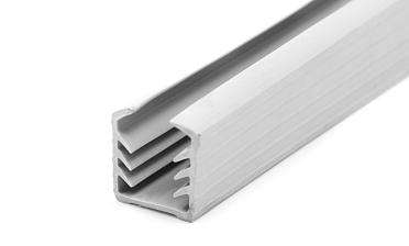 Уплотнитель в поручень с пазом 24х24 для стекла 12мм, EPDM (3-х метровый) СЕРЫЙ Фk301-G купить в Красноярске