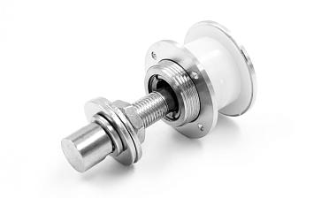 Рутель для крепления козырьков на ванты, разборный, для стекла 10-26 мм, нержавеющая сталь AISI 316, полированная k274-2 купить в Красноярске