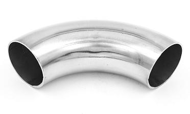 Длинный отвод поручня под сварку Ø50.8х180х1.5 мм, длина 180 мм, полированный 400 Grit, (aisi 304) k021-11 купить в Красноярске