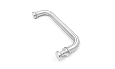 Дверная ручка с кнобом для стекла 8-10 мм, 19х201 мм, отверстие 12 мм, шлифованная t623-200 SSS купить в Красноярске Дверная ручка с кнобом для стекла 8-10 мм, 19х201 мм, отверстие 12 мм, шлифованная t623-200 SSS купить в Красноярске