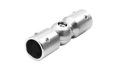 Соединитель труба-труба произвольный угол, нерж. шлифованный t915 SSS купить в Красноярске