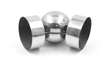 Поворот дер./пласт. поручня Ø50.8х0.4 мм, полированный, (AISI 201) k053-5 купить в Красноярске