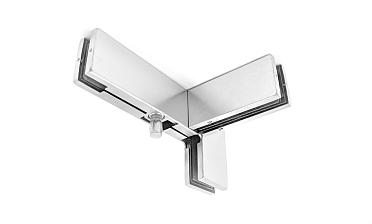 Фитинг угловой с осью и ребром жесткости, правый, шлифованный t141R SSS купить в Красноярске