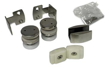 Комплект раздвижной системы на G-профиле, полированный t407 купить в Красноярске